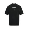 Chrome Hearts Distressed Washed Appliqué Embroidered T-shirt- Black