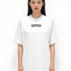 Chrome Hearts Distressed Washed Appliqué Embroidered T-shirt- White