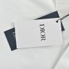 Dior Men's shirt with CD Box Embroidery- White