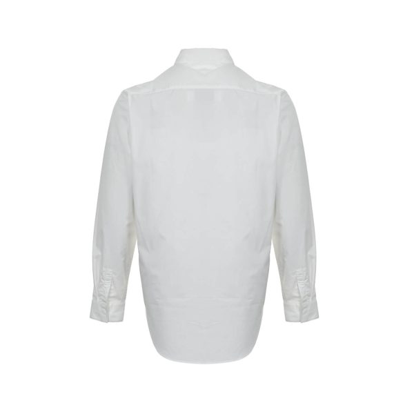 Dior Men's shirt with CD Box Embroidery- White