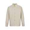 Dior Striped Denim Shirt Jacket- Cream