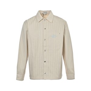 Dior Striped Denim Shirt Jacket- Cream (11) Dior Striped Denim Shirt Jacket- Cream