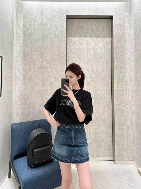 Dior x Stone Island Oversized Fit T-Shirt- Black