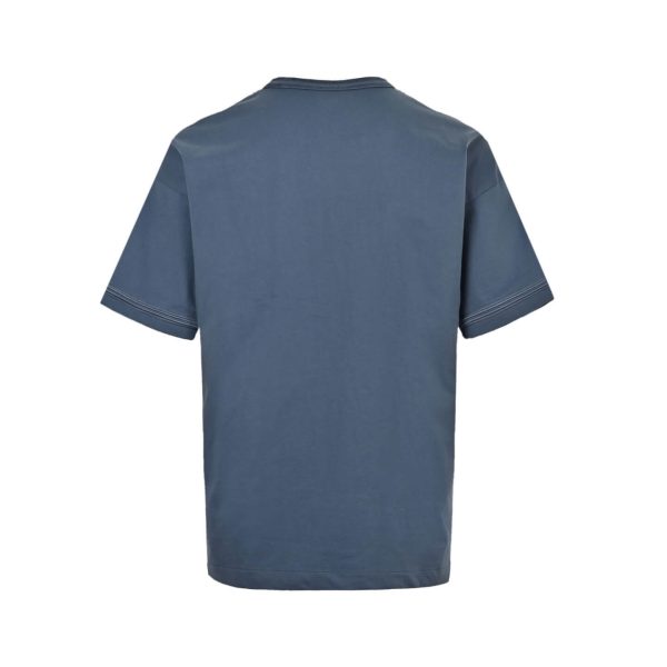 Dior x Stone Island Oversized Fit T-Shirt- Blue