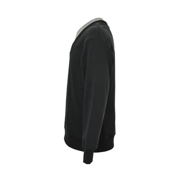 Loewe  Faux Two-Piece Crew Neck Sweatshirt- Black