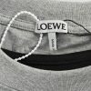 Loewe  Faux Two-Piece Crew Neck Sweatshirt- Black
