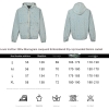Louis Vuitton Embroidered Zip-Up Hooded Denim Jacket- Light Blue