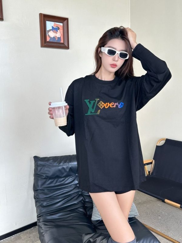 Louis Vuitton Monogram Gradient T-Shirt- Black