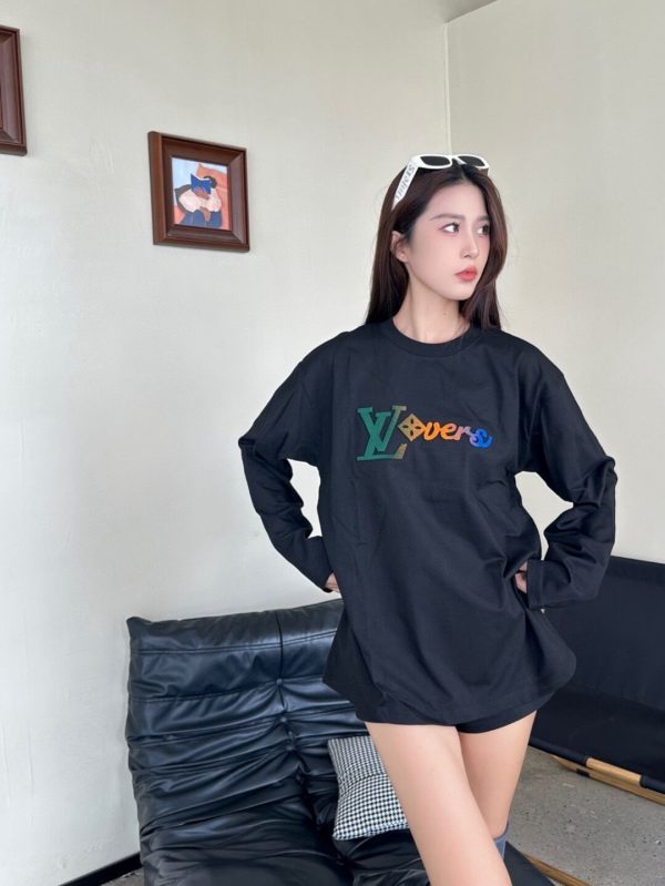 Louis Vuitton Monogram Gradient T-Shirt- Black