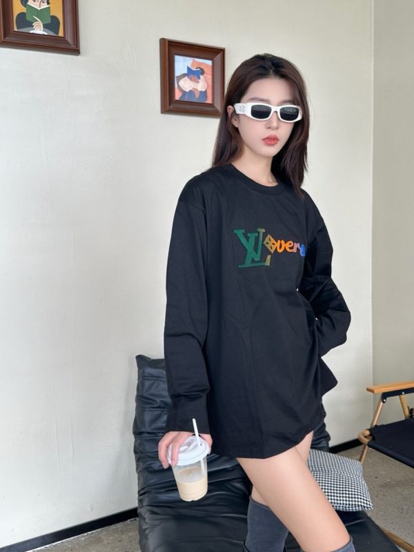 Louis Vuitton Monogram Gradient T-Shirt- Black