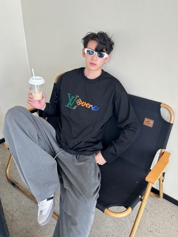 Louis Vuitton Monogram Gradient T-Shirt- Black