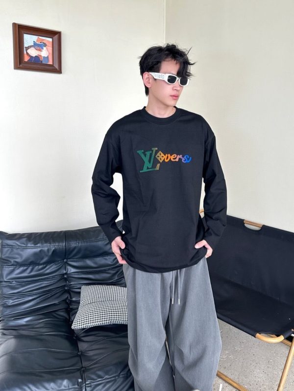 Louis Vuitton Monogram Gradient T-Shirt- Black