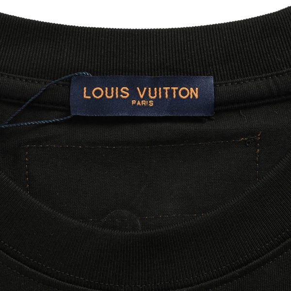 Louis Vuitton Monogram Gradient T-Shirt- Black