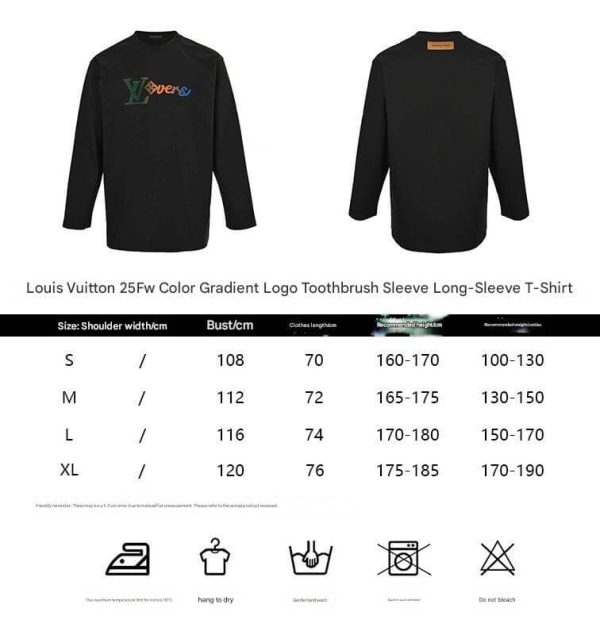 Louis Vuitton Monogram Gradient T-Shirt- Black