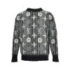 Louis Vuitton Monogram Mohair Cardigan- Gray & Black