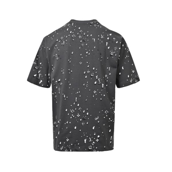 Louis Vuitton Monogram Short-Sleeved T-shirt- Black