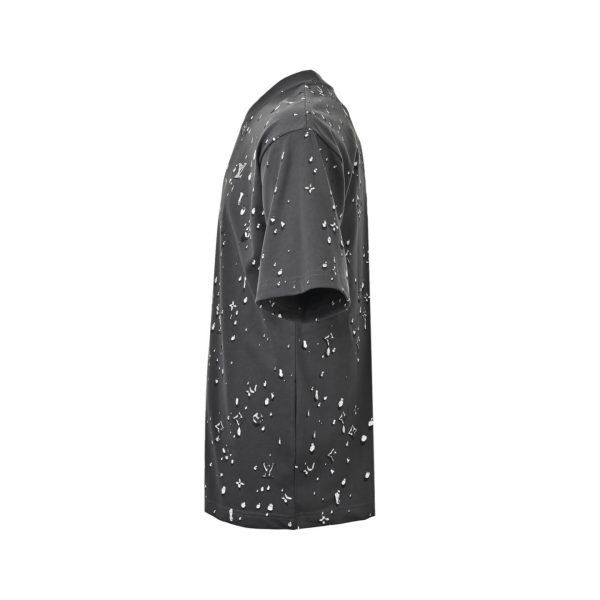 Louis Vuitton Monogram Short-Sleeved T-shirt- Black