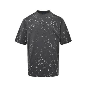 Louis Vuitton Monogram Short-Sleeved T-shirt- Black