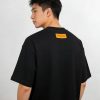 Louis Vuitton Multi-Label Patch T-shirt- Black