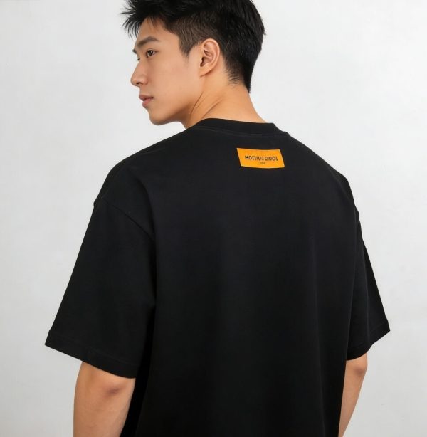 Louis Vuitton Multi-Label Patch T-shirt- Black