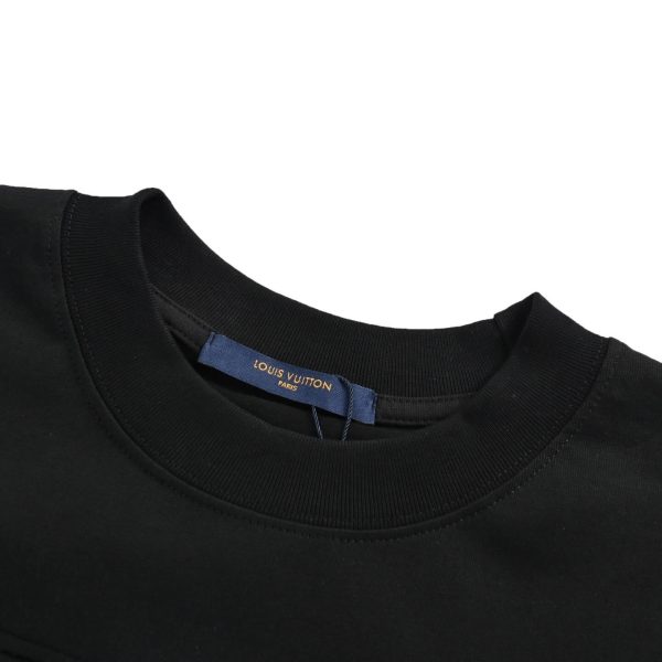 Louis Vuitton Multi-Label Patch T-shirt- Black