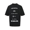 Louis Vuitton Multi-Label Patch T-shirt- Black