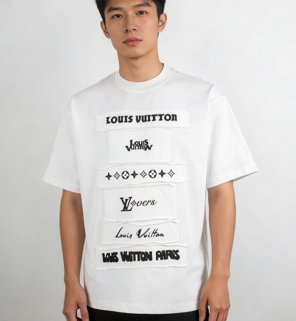 Louis Vuitton Multi-Label Patch T-shirt- White