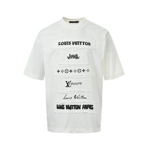Louis Vuitton Multi-Label Patch T-shirt- White