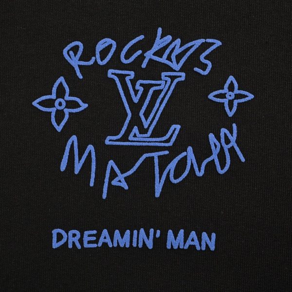 Louis Vuitton Rocky's Matcha & Dreamin' Man T-shirt- Black