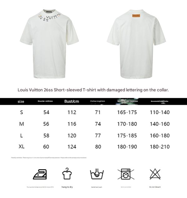 Louis Vuitton Signature 3D T-Shirt- White