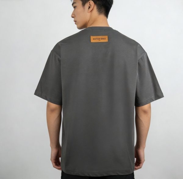 Louis Vuitton Signature 3D T-Shirt- Dark Khaki