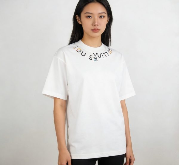 Louis Vuitton Signature 3D T-Shirt- White