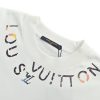 Louis Vuitton Signature 3D T-Shirt- White