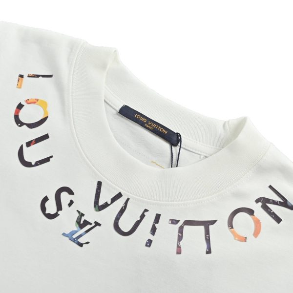 Louis Vuitton Signature 3D T-Shirt- White
