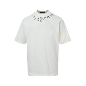 Louis Vuitton Signature 3D T-Shirt- White