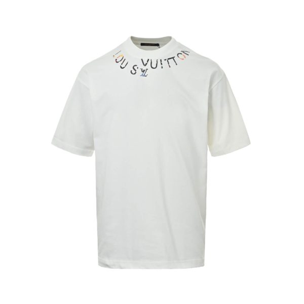 Louis Vuitton Signature 3D T-Shirt- White