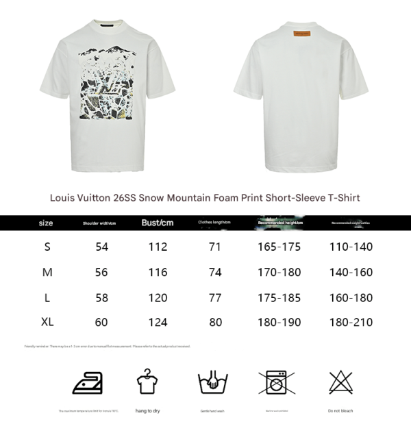 Louis Vuitton Velvet Jacquard Short-Sleeved T-Shirt- White