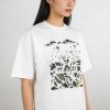 Louis Vuitton Velvet Jacquard Short-Sleeved T-Shirt- White