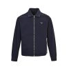 Prada Blue Denim Cotton Zipped Jacket- Blue (12) Prada Blue Denim Cotton Zipped Jacket- Blue