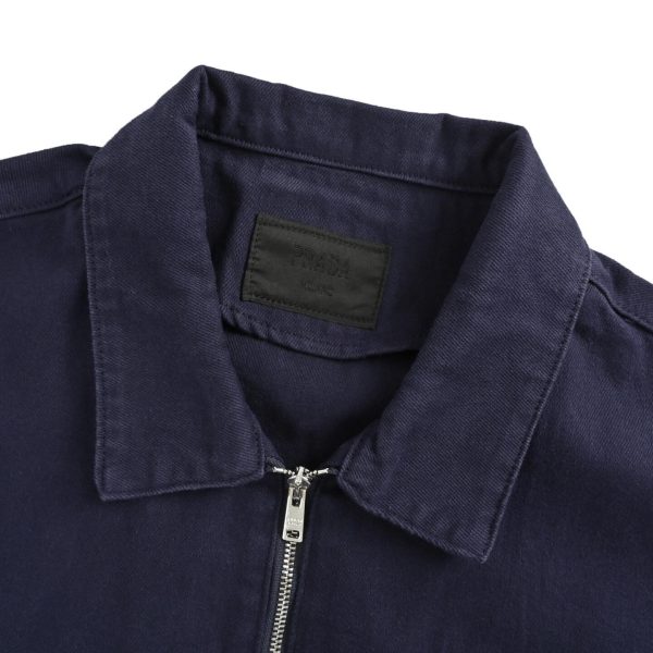 Prada Blue Denim Cotton Zipped Jacket- Blue (7) Prada Blue Denim Cotton Zipped Jacket- Blue