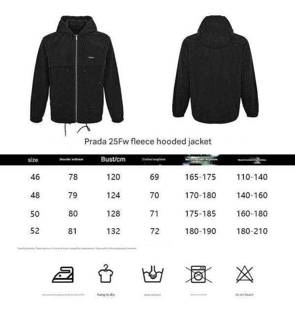 Prada Hooded Blouson Jacket- Black (13) Prada Hooded Blouson Jacket- Black