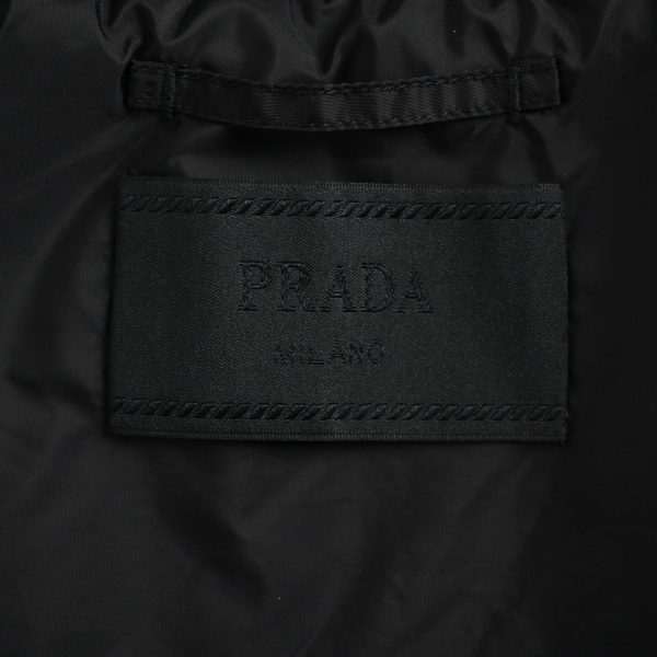 Prada Hooded Blouson Jacket- Black (7) Prada Hooded Blouson Jacket- Black