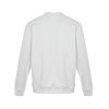 Prada Men's Jacquard Black Logo Crew Neck Sweatshirt- White