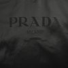 Prada Recycled Nylon Fleece-Sleeve Sweatshirt- Black (7) Prada Recycled Nylon Fleece-Sleeve Sweatshirt- Black