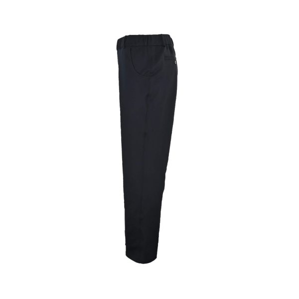 Prada Triangle Label Trousers- Black