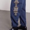 Saint Michael Sweatpants- Navy Blue