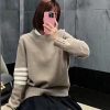 Thom Browne Cappuccino Wool Sweater- Beige