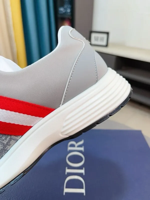 Dior D-Wander Men's Grey Mesh Sneaker