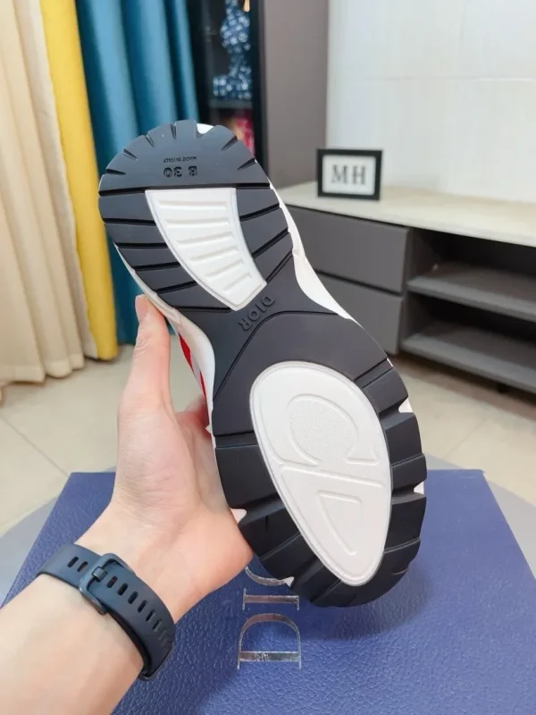 Dior D-Wander Men's Grey Mesh Sneaker