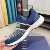 Dior D-Wander Men's Sneaker in Deep Blue Oblique